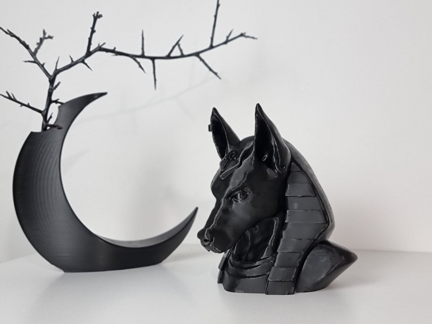 Anubis God of Death Sculpture, Anubis Statue, Egyptian God Anubis, Anubis God of Death, Egyptian Deities, Ancient Egypt Statue, 3D-PRINTED