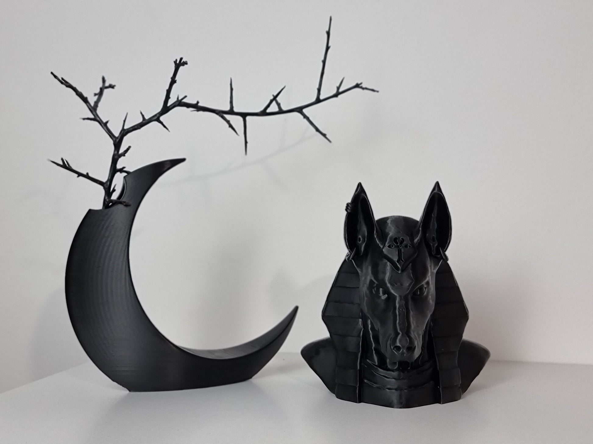 Anubis God of Death Sculpture, Anubis Statue, Egyptian God Anubis, Anubis God of Death, Egyptian Deities, Ancient Egypt Statue, 3D-PRINTED
