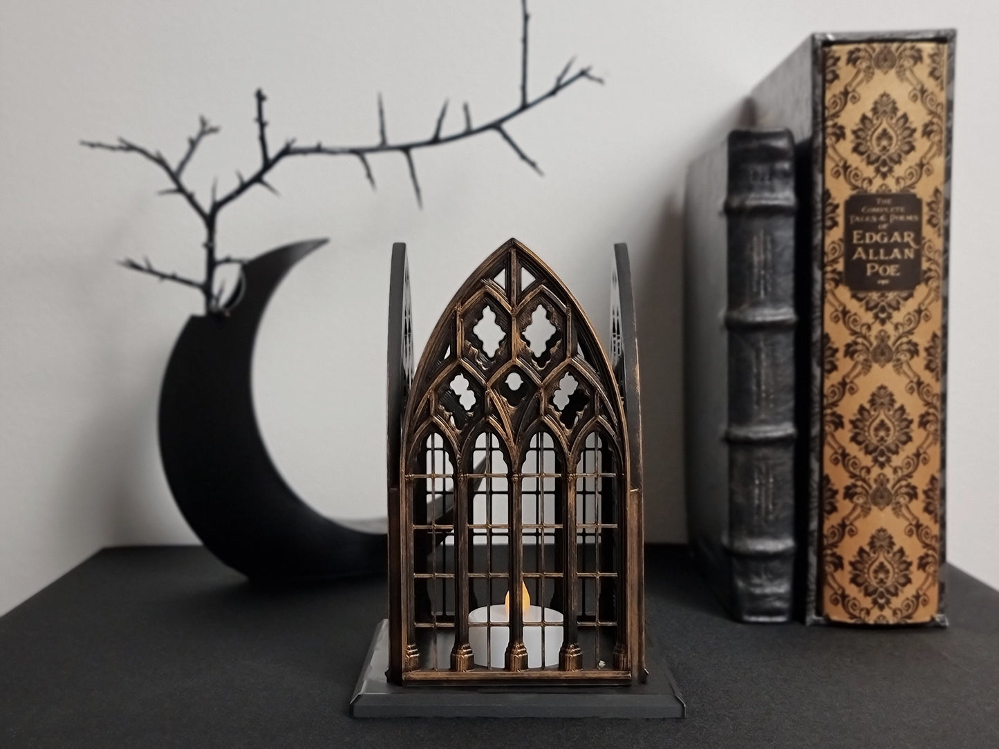 Gothic Window Lantern "Santa Lucia", More Colors, 3D-PRINTED