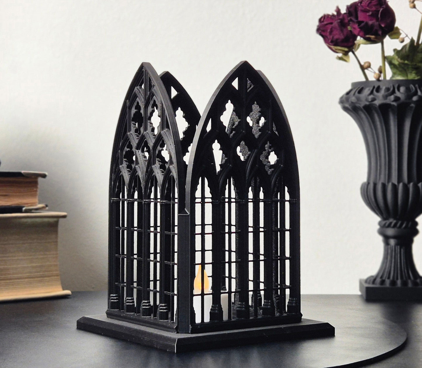 Gothic Window Lantern "Santa Lucia", More Colors, 3D-PRINTED