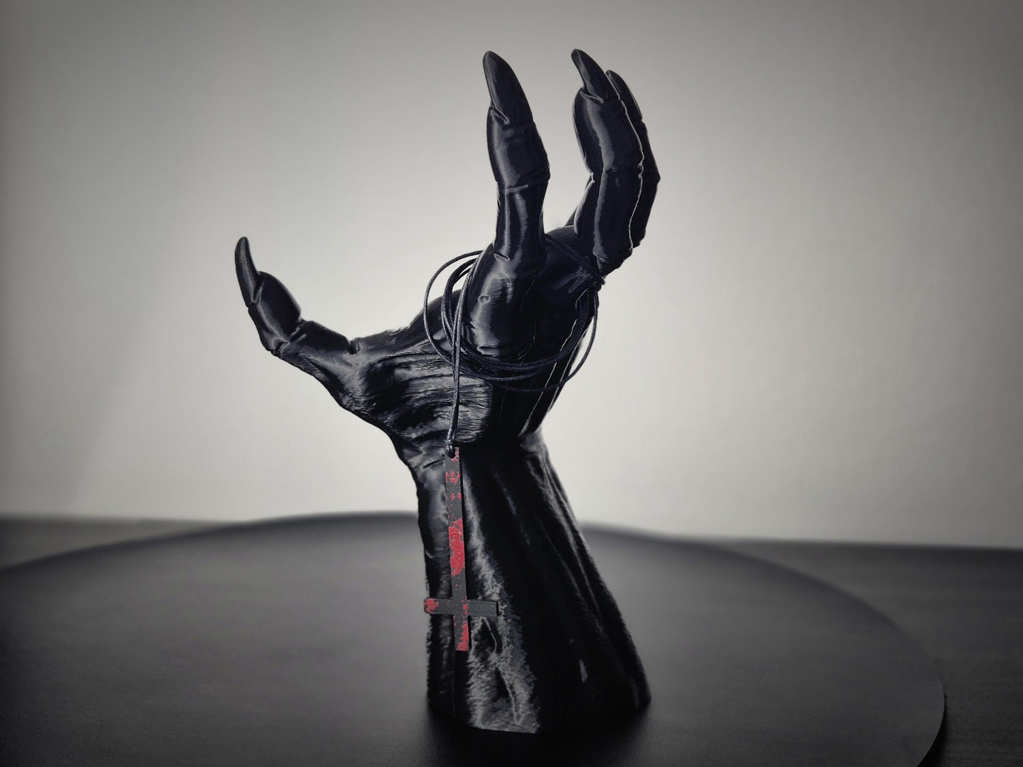 Gothic Jewelry Holder, Vampire Hand, Witch Hand Jewelry Stand, Devil Hand Wall Decor, Gothic Necklace Headphone Holder, Goth Gift, 3D-PRINT