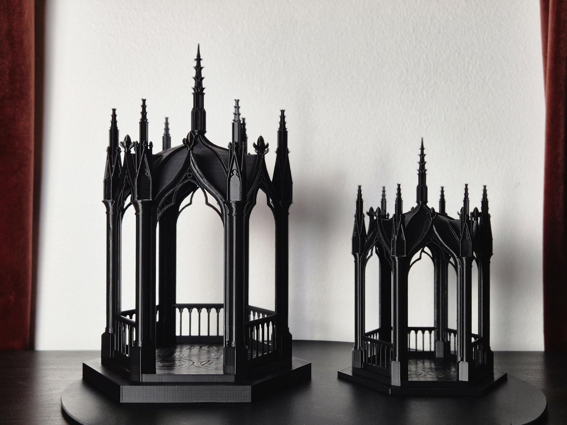 Gothic Lantern, Gothic Tealight Holder, 3D-PRINTED
