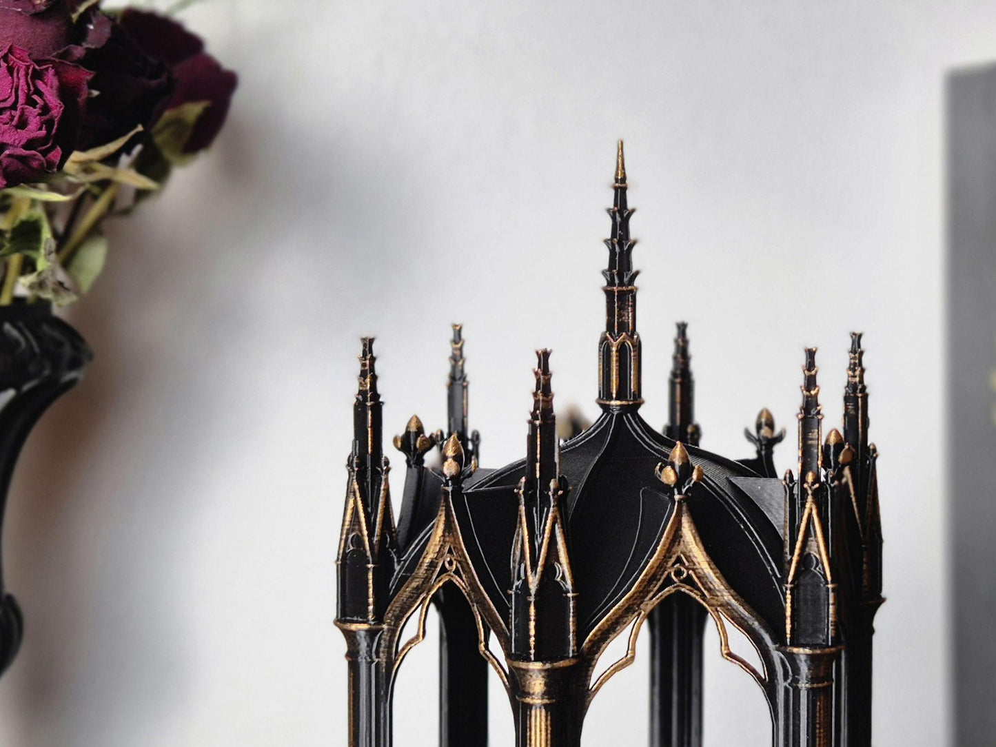 Gothic Lantern, Gothic Tealight Holder, 3D-PRINTED