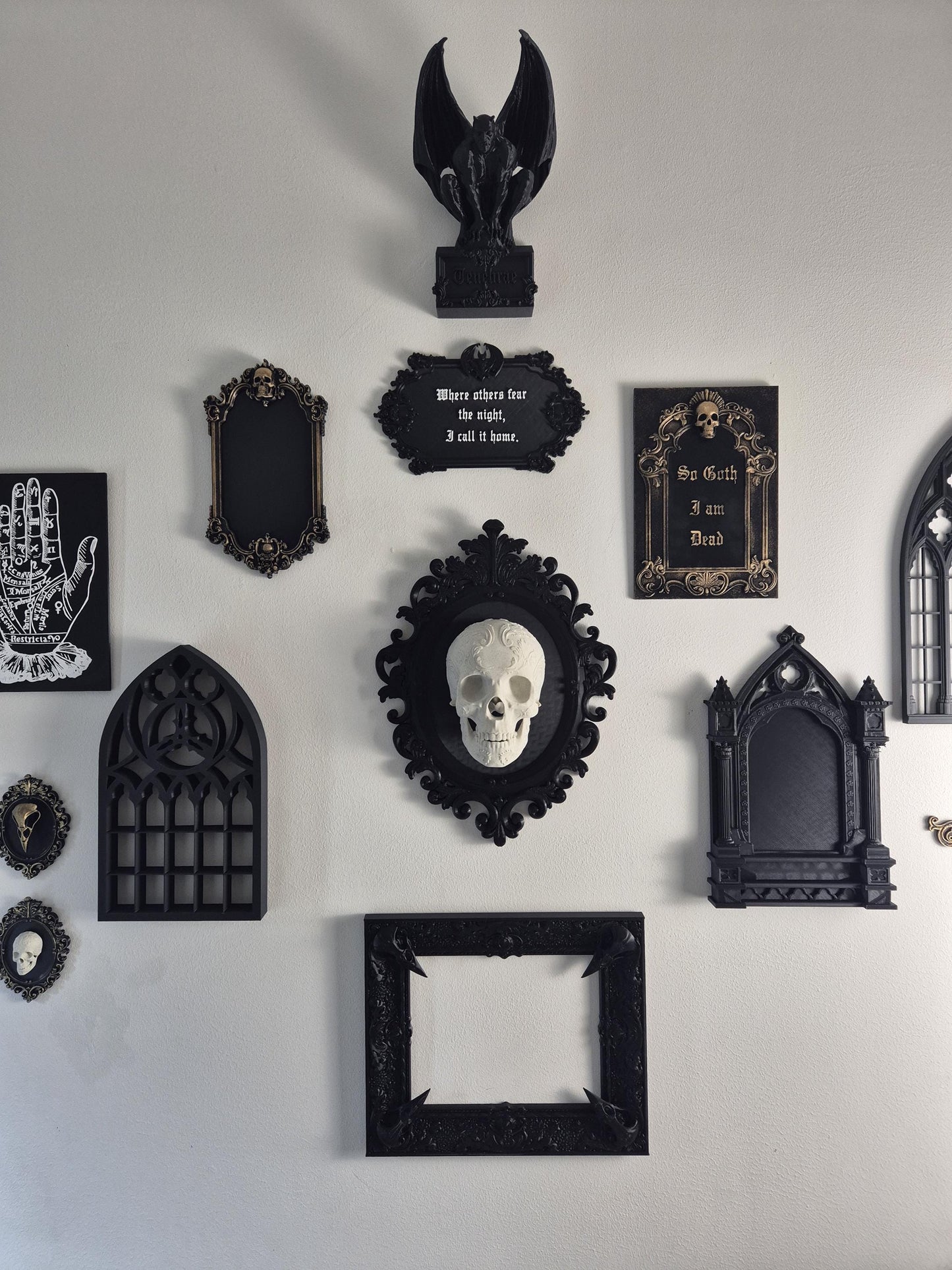 3D Print "Palmistry Chart"/ Witchy Wall Hangings