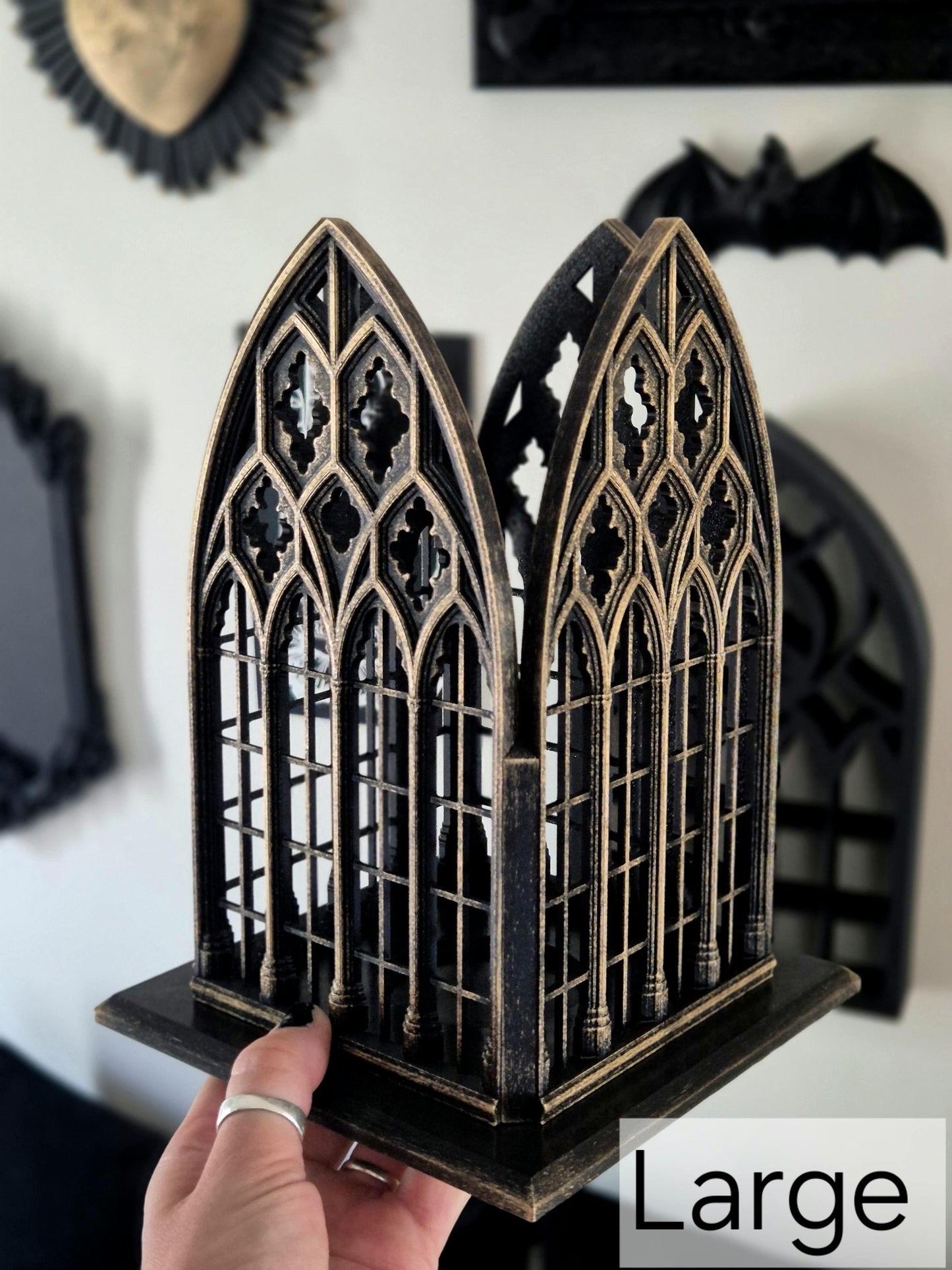 Gothic Window Lantern "Santa Lucia"