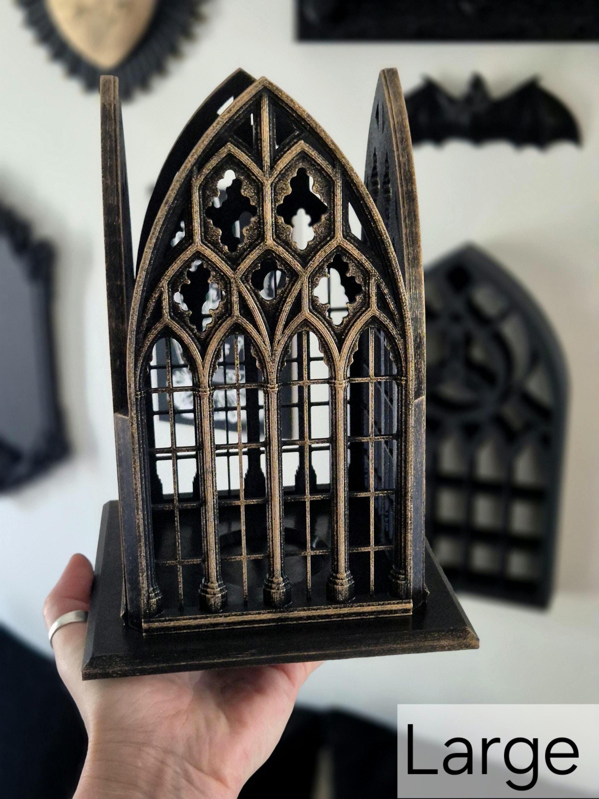 Gothic Window Lantern "Santa Lucia"