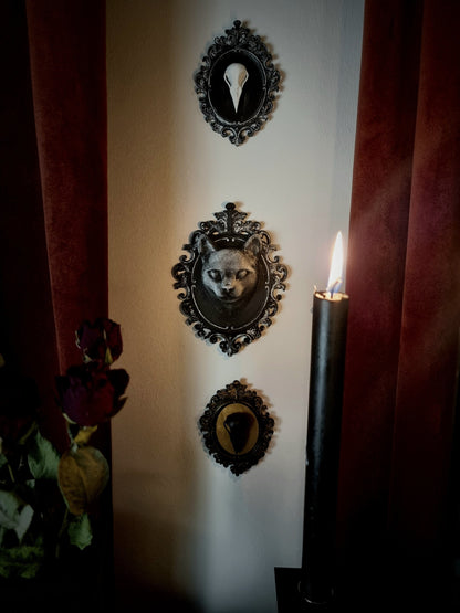 Gothic Victorian Frame "Blake Cat", 3D-PRINTED