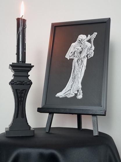 Framed Picture "Death the Avenger", 3D-PRINTED