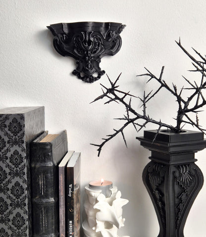 Baroque Shelf For Wall Decoration, Shelf Candle Holder, Wall Console, Wall Corbel, Display Shelf, Decorative Shelf, 3D-PRINTED