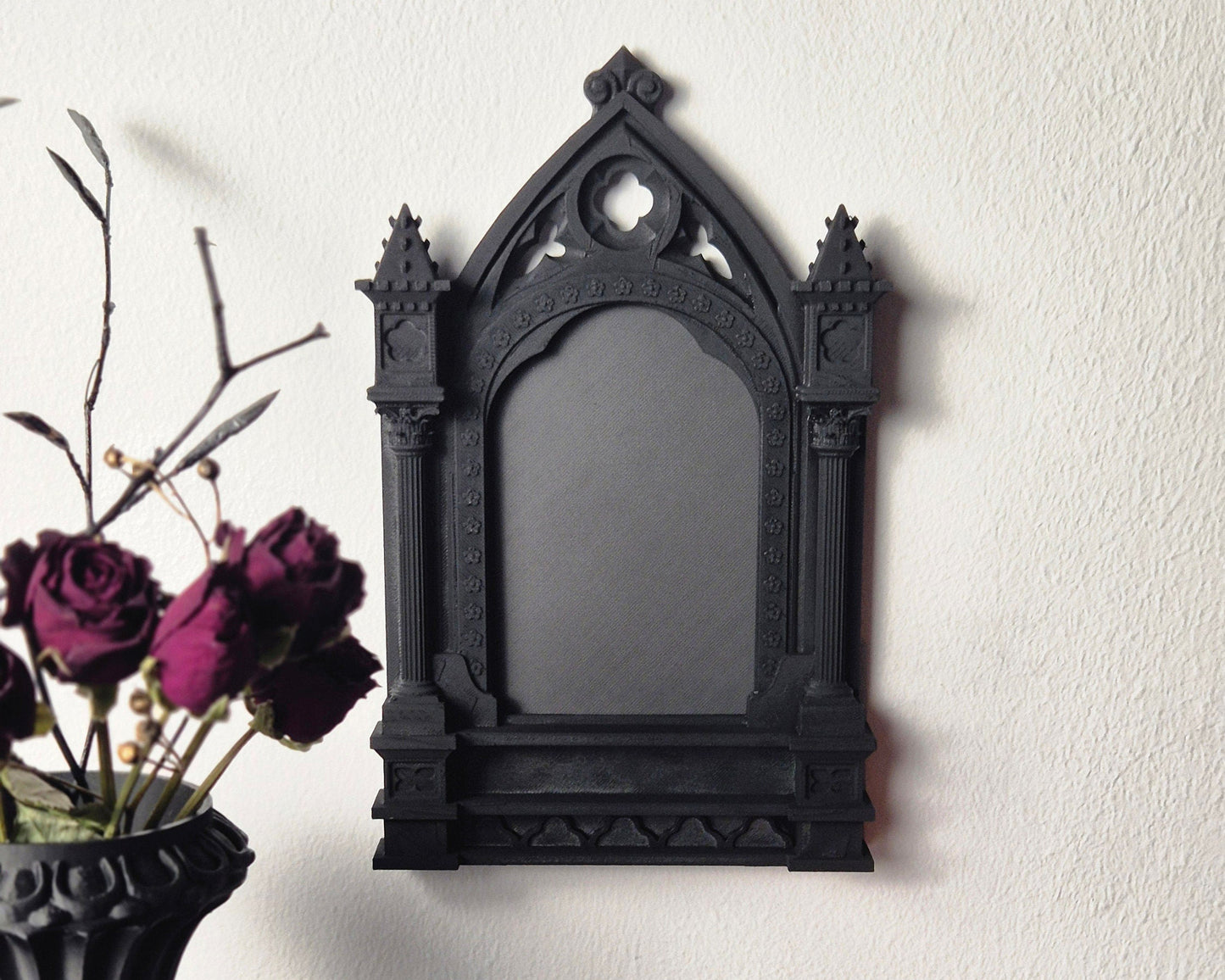 Gothic Photo Frame, Victorian Frame, Gothic Standing Frame, Medieval Frame, Baroque Hanging Frame, 3D-PRINTED