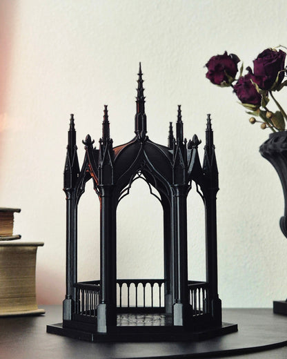 Gothic Lantern, Gothic Tealight Holder, 3D-PRINTED