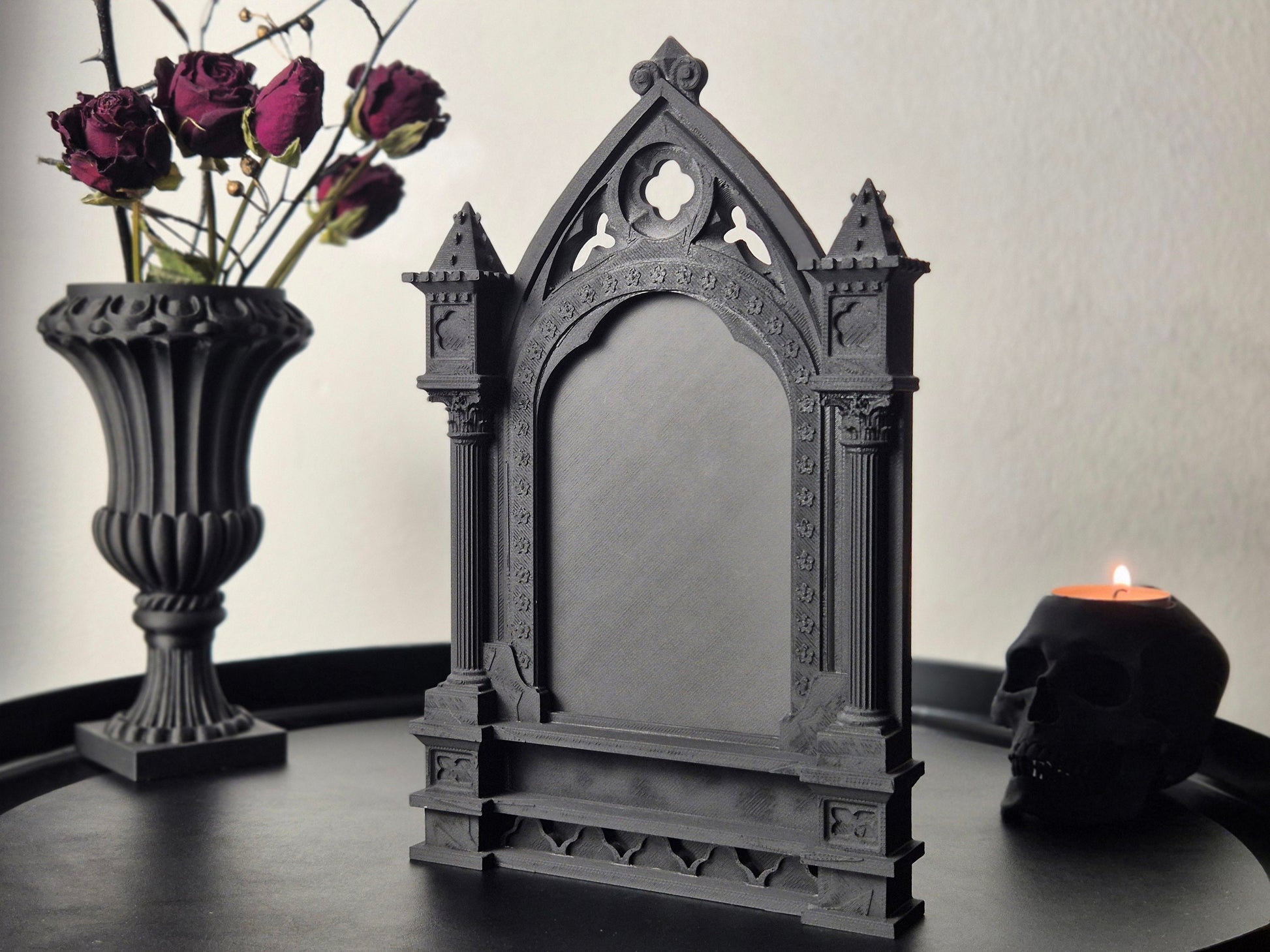 Gothic Photo Frame, Victorian Frame, Gothic Standing Frame, Medieval Frame, Baroque Hanging Frame, 3D-PRINTED