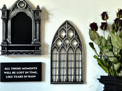 Gothic Window Hanging "Santa Lucia"