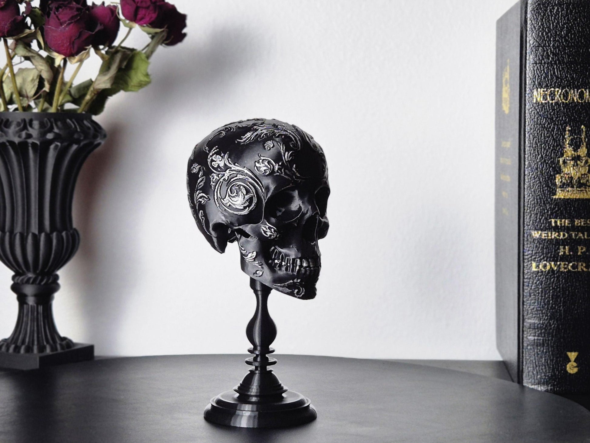Gothic Victorian Filigree Skull "Amadeus"