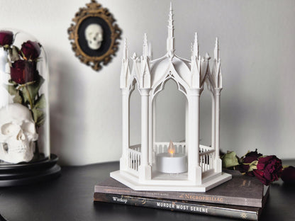 Gothic Lantern, Gothic Tealight Holder, 3D-PRINTED