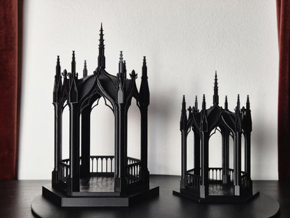 Gothic Lantern, Gothic Tealight Holder, 3D-PRINTED