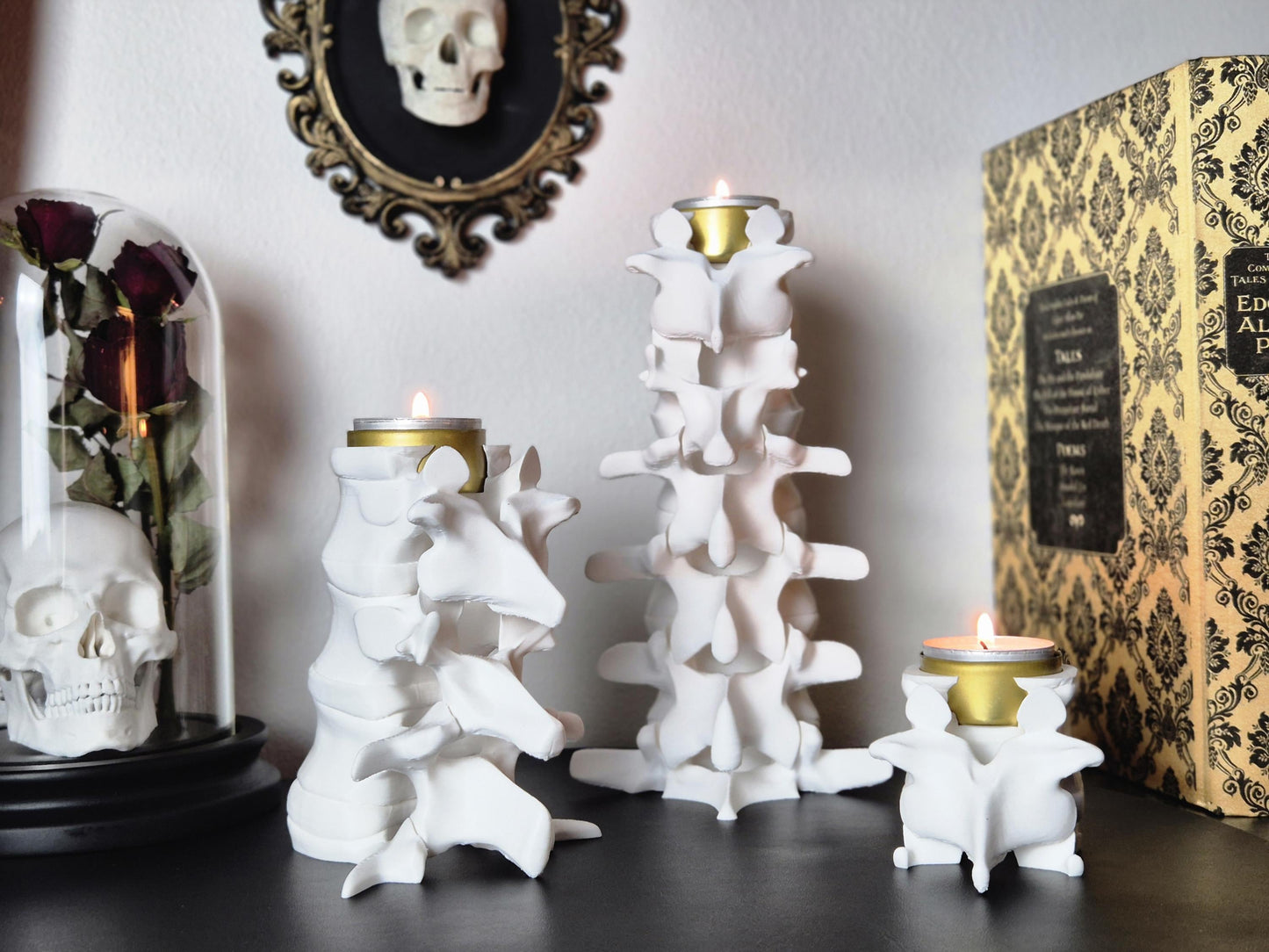 Spine Candle Tealight Holder