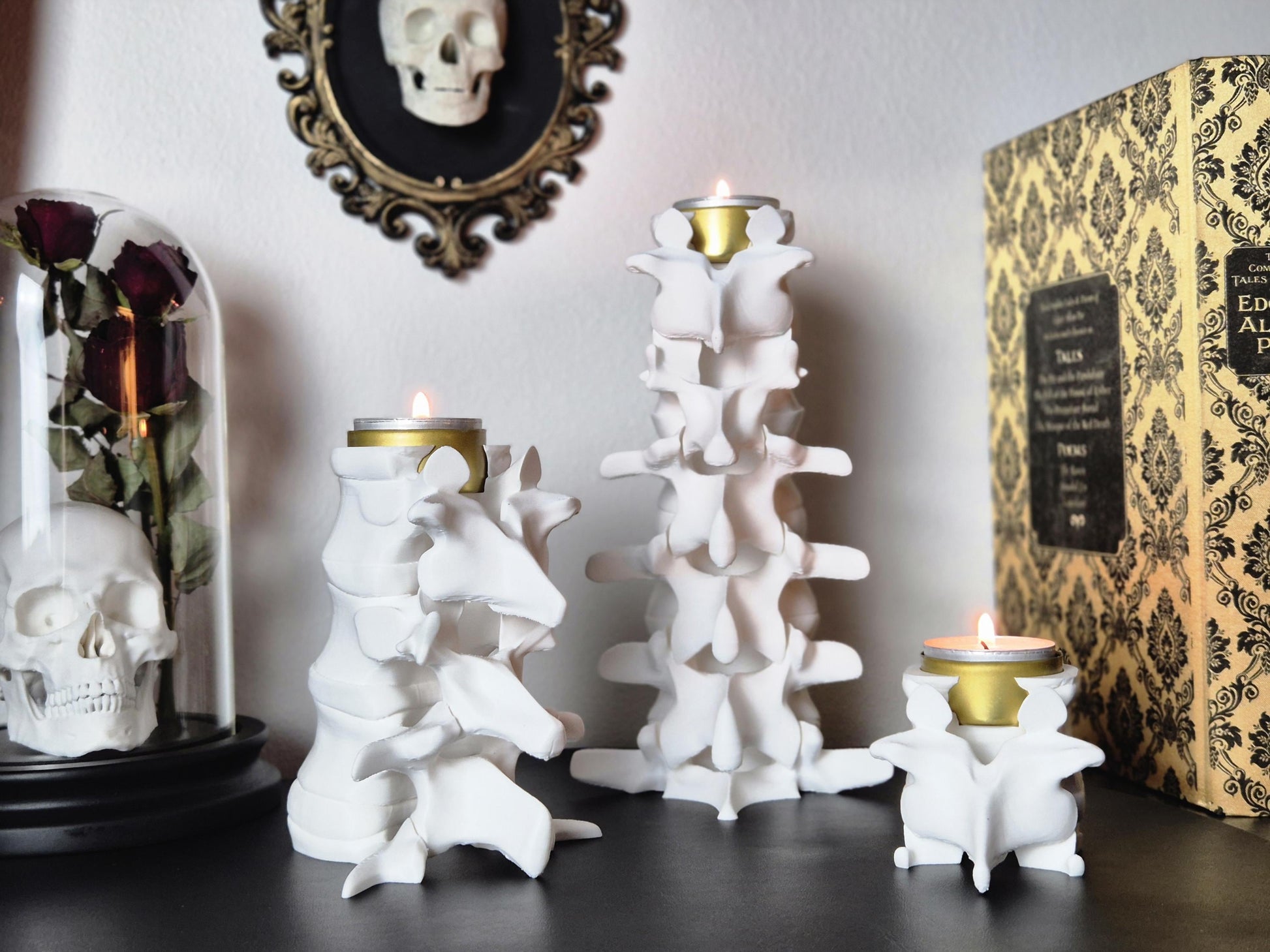 Spine Candle Tealight Holder