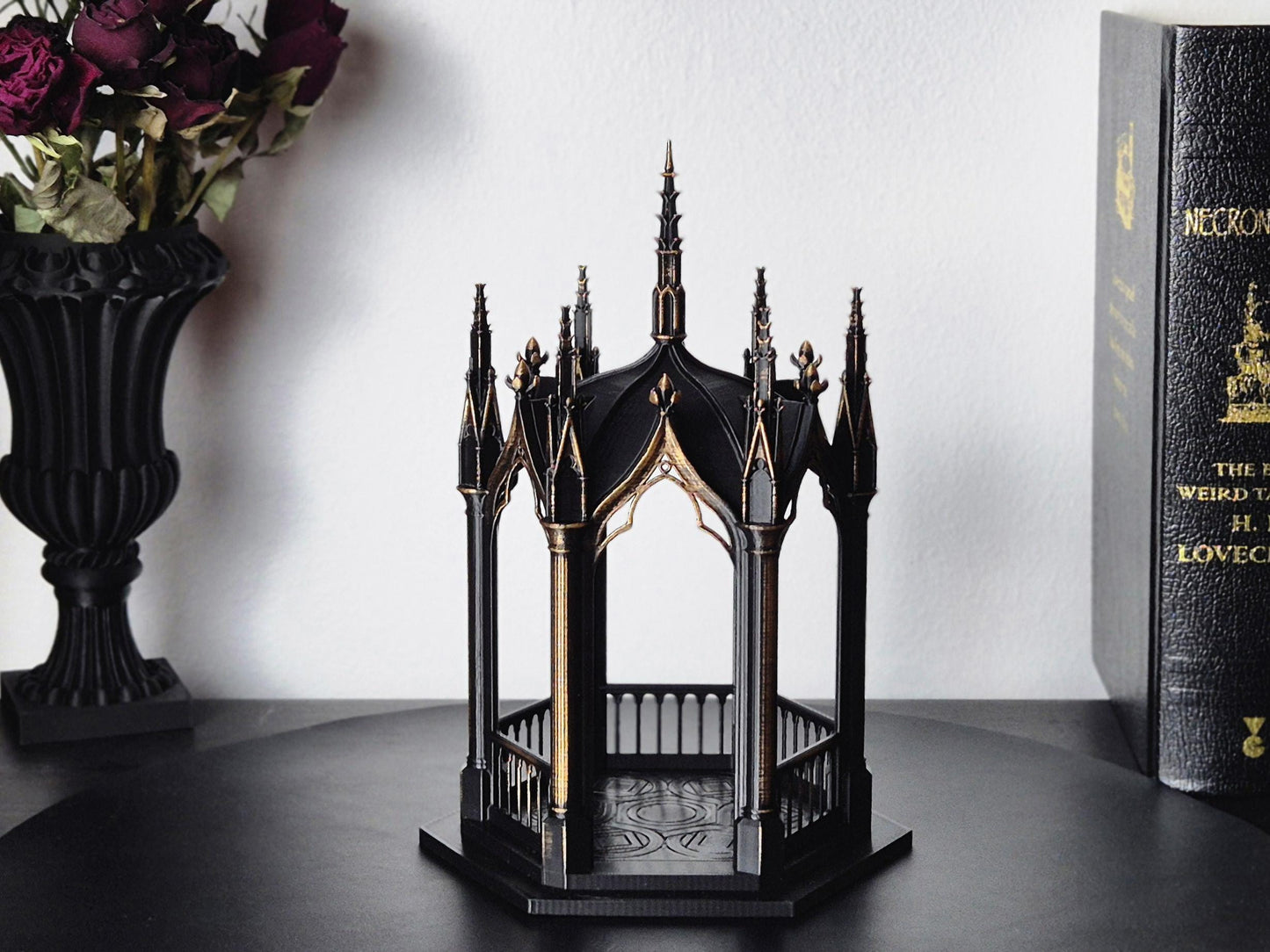 Gothic Lantern, Gothic Tealight Holder, 3D-PRINTED