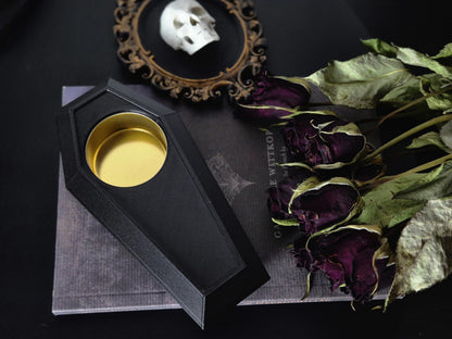 Tea Light Candle Holder "Der Tanz der Schatten"