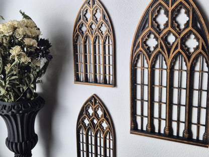 Gothic Window Hanging "Santa Lucia"