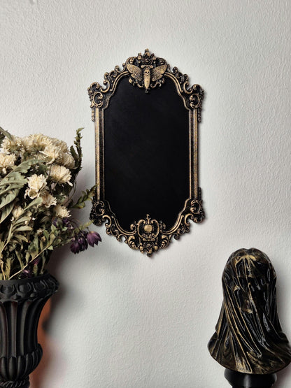 Gothic Victorian Death Moth Photo Frame