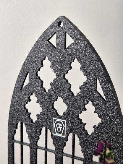 Gothic Window Hanging "Santa Lucia"