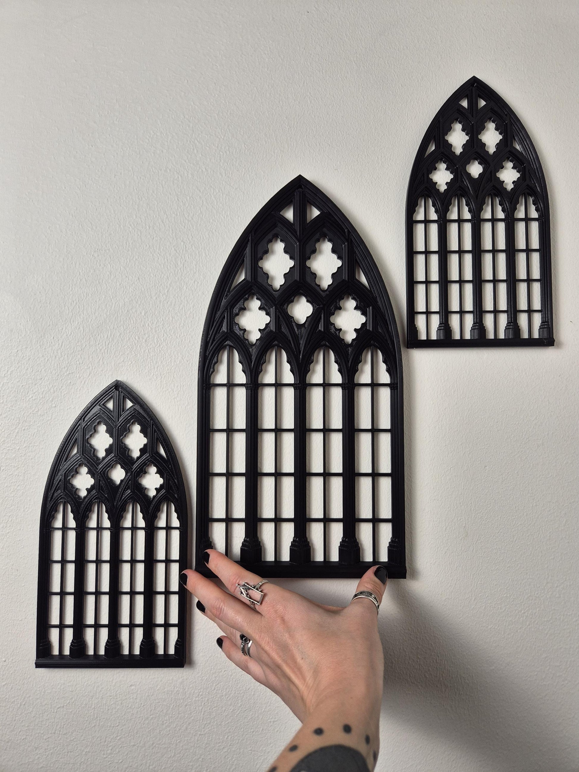 Gothic Window Hanging "Santa Lucia"