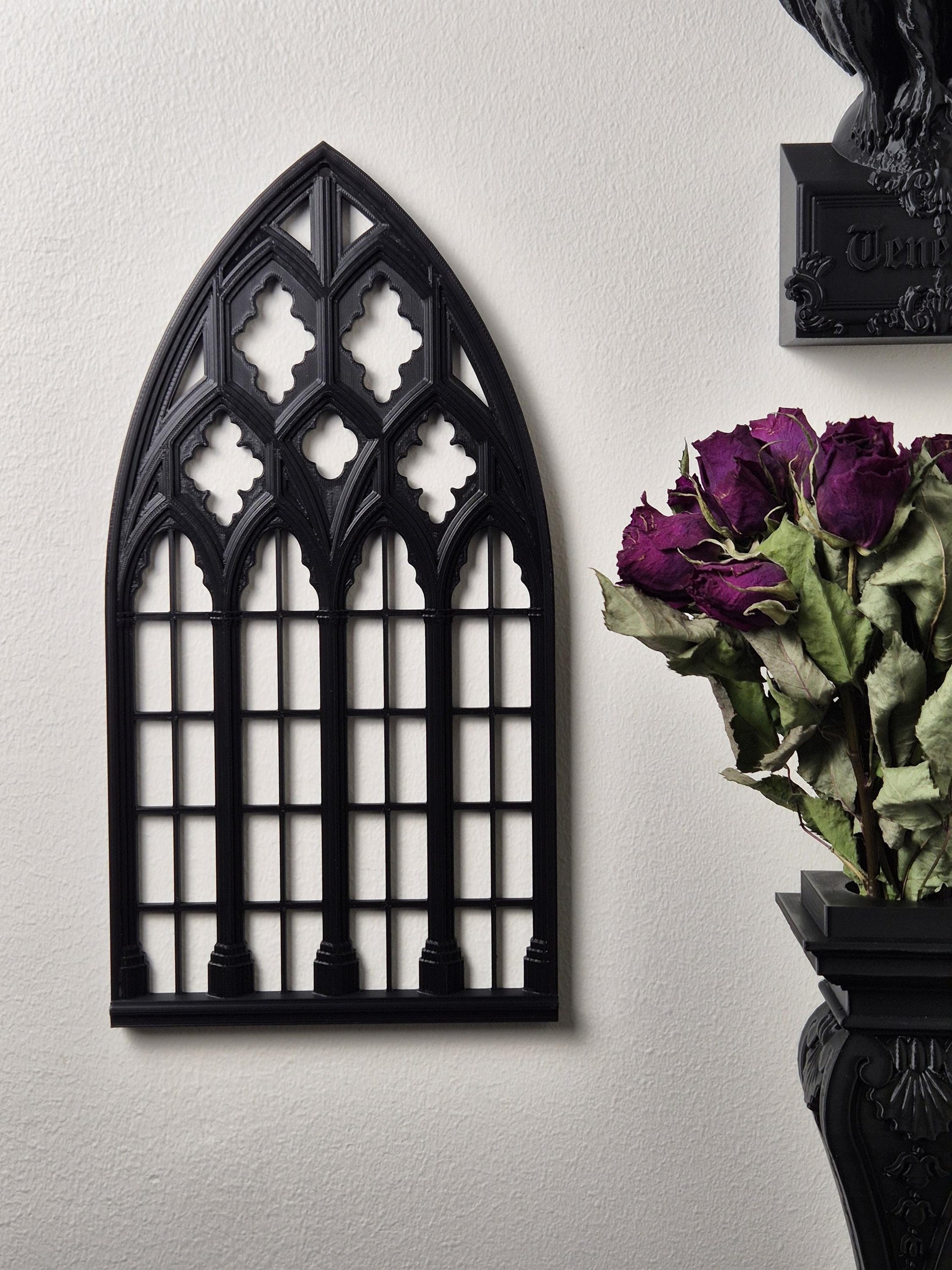 Gothic Window Hanging "Santa Lucia"