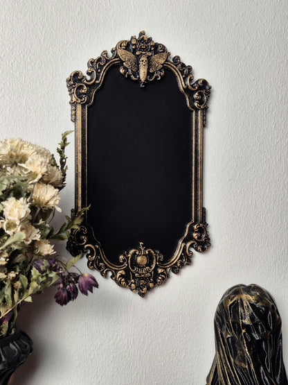 Gothic Victorian Death Moth Photo Frame