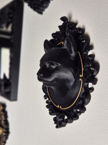 Victorian Cat Frame "Lucien"