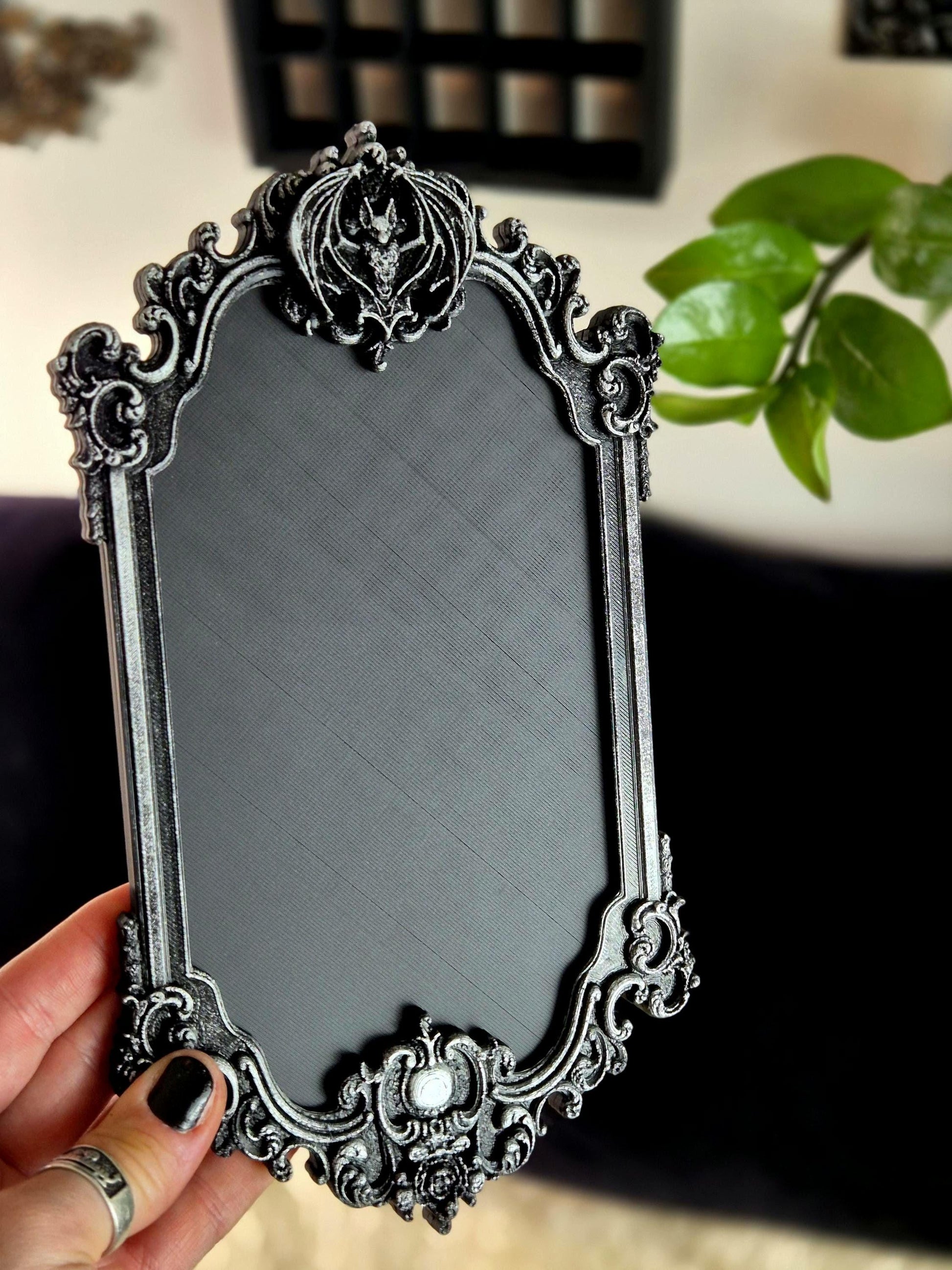 Gothic Victorian Vampire Bat Photo Frame