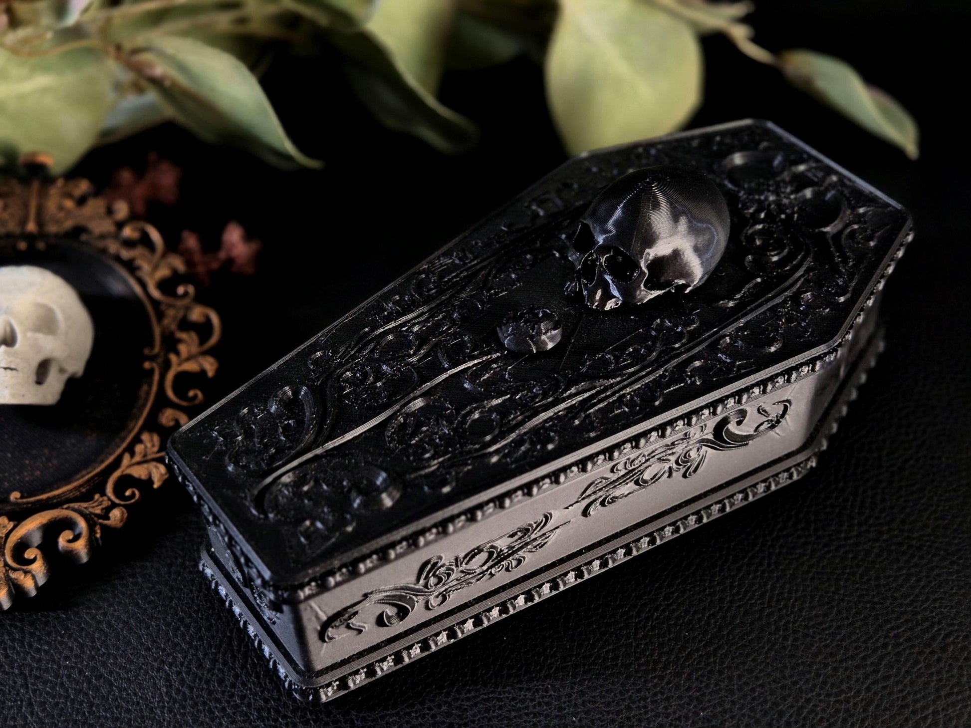 Coffin Box "A Rose for the Dead"
