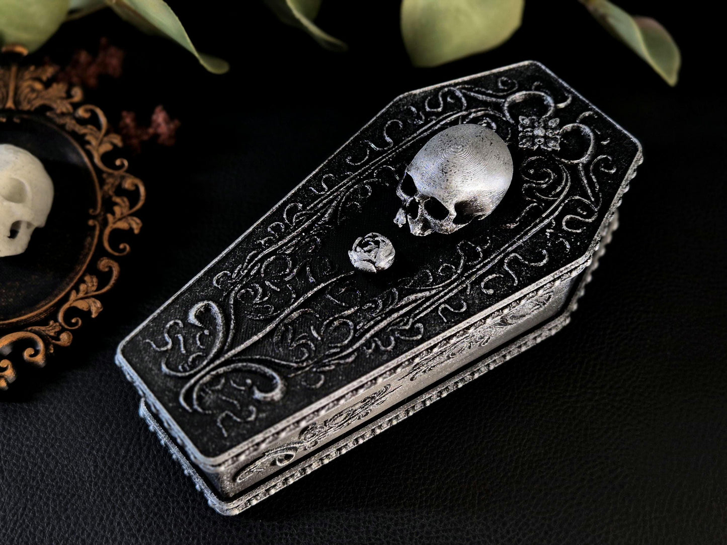 Coffin Box "A Rose for the Dead"