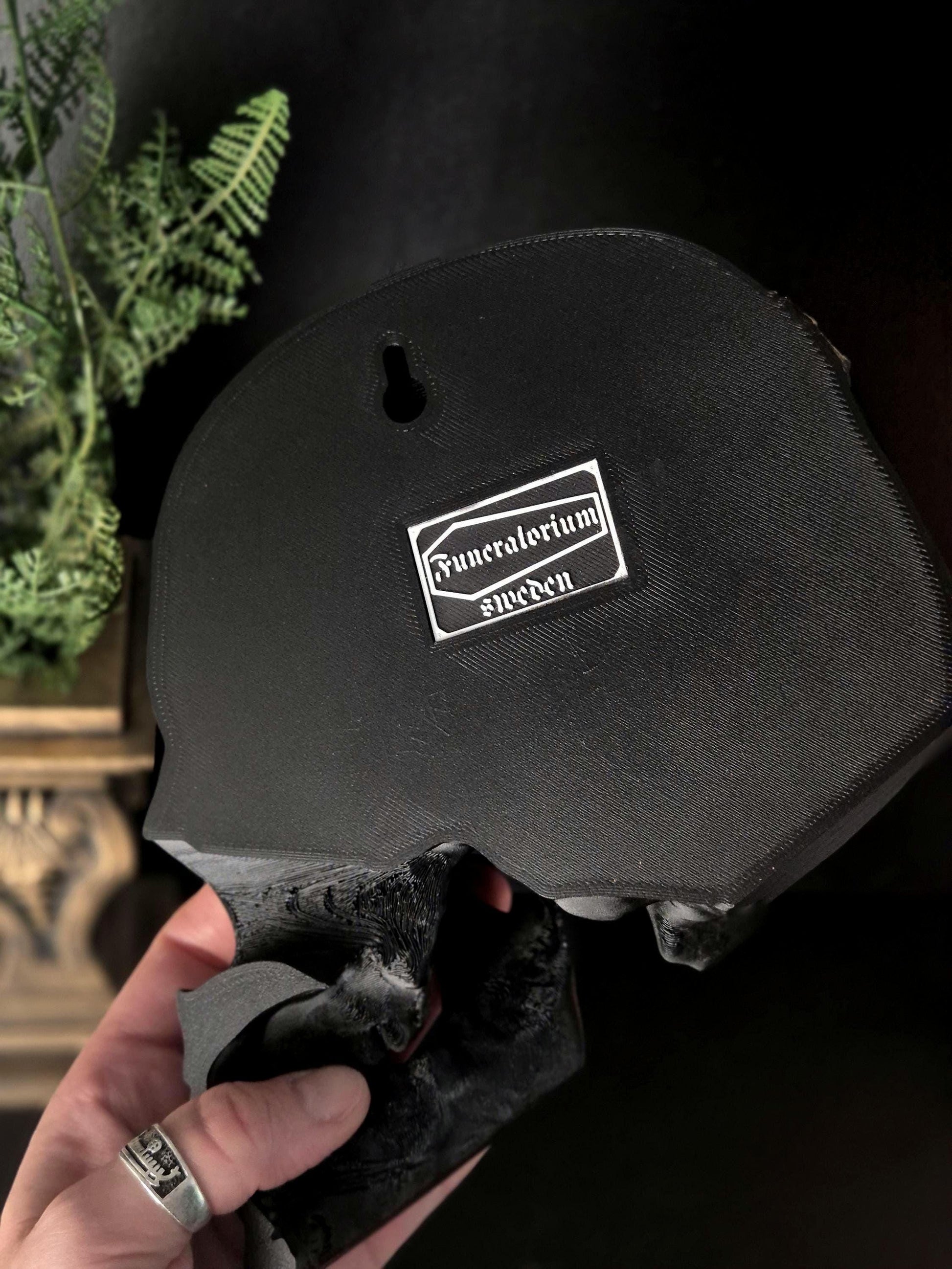 Gothic Victorian Skull Wall Art "Amadeus"