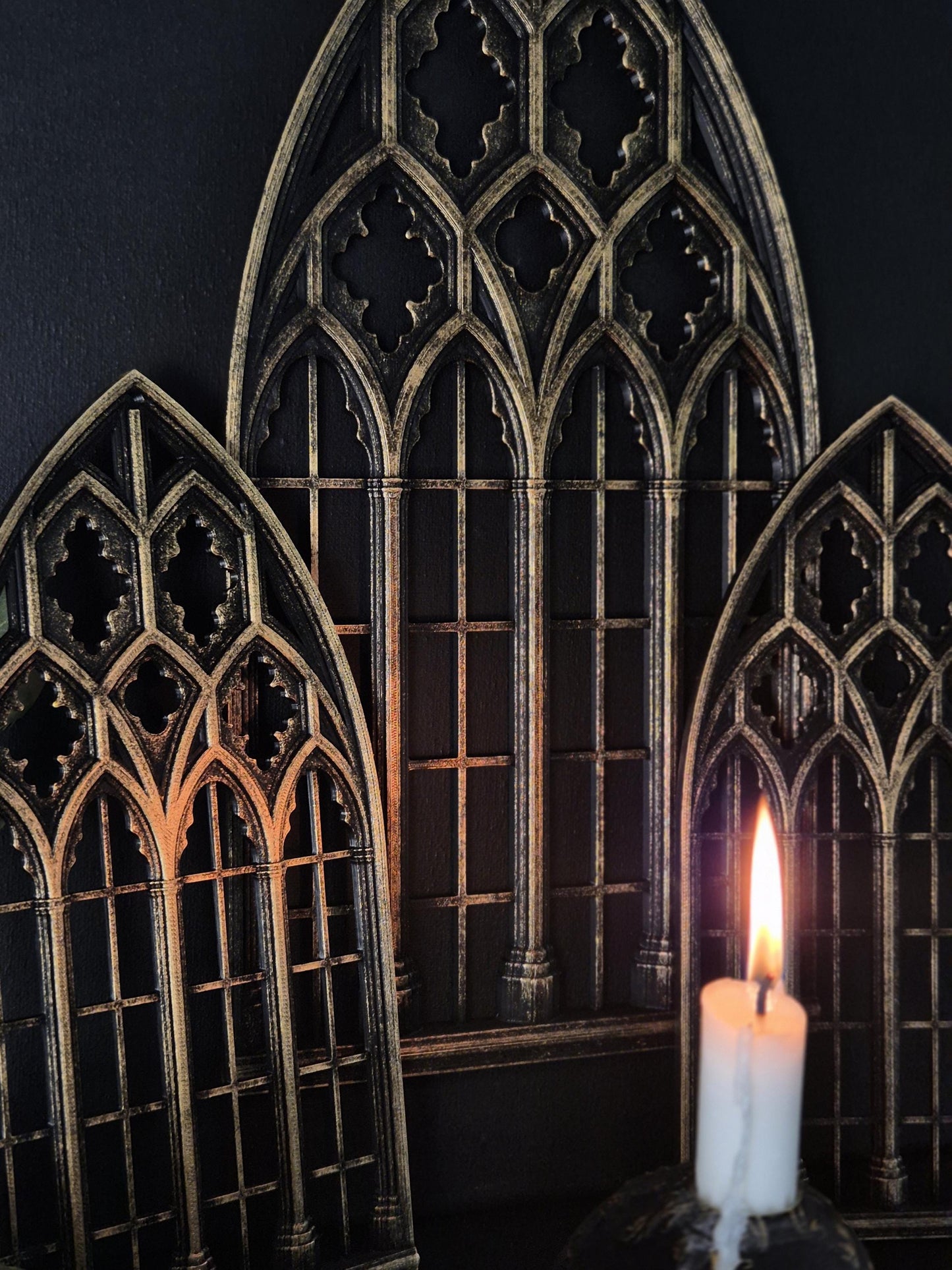 Gothic Window Hanging "Santa Lucia"