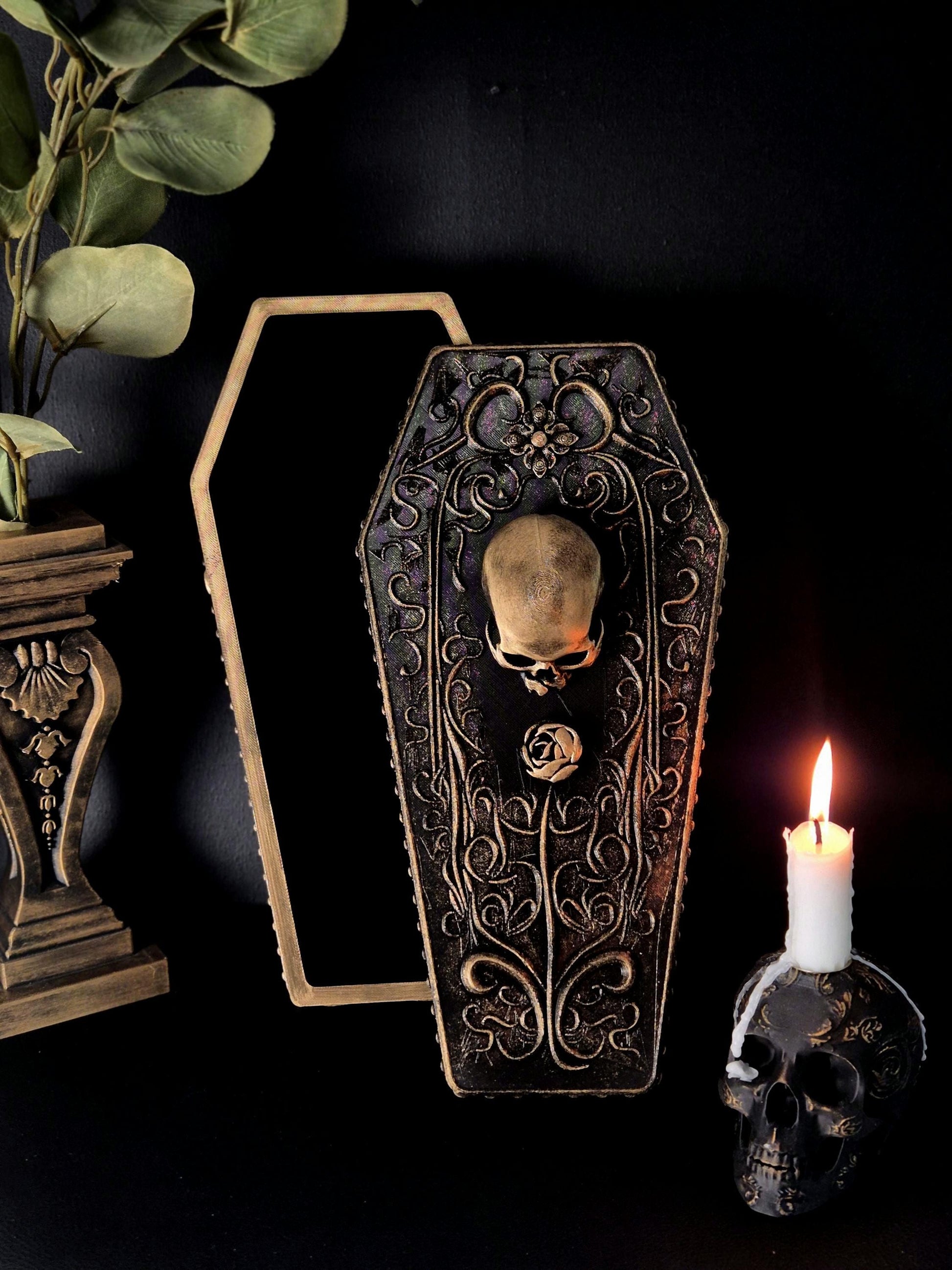 Coffin Box "A Rose for the Dead"