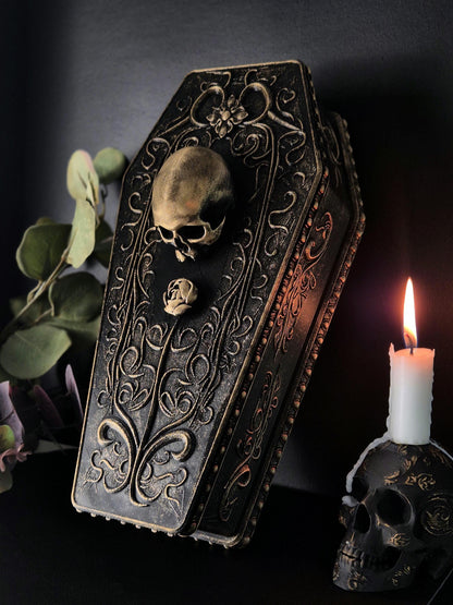 Coffin Box "A Rose for the Dead"