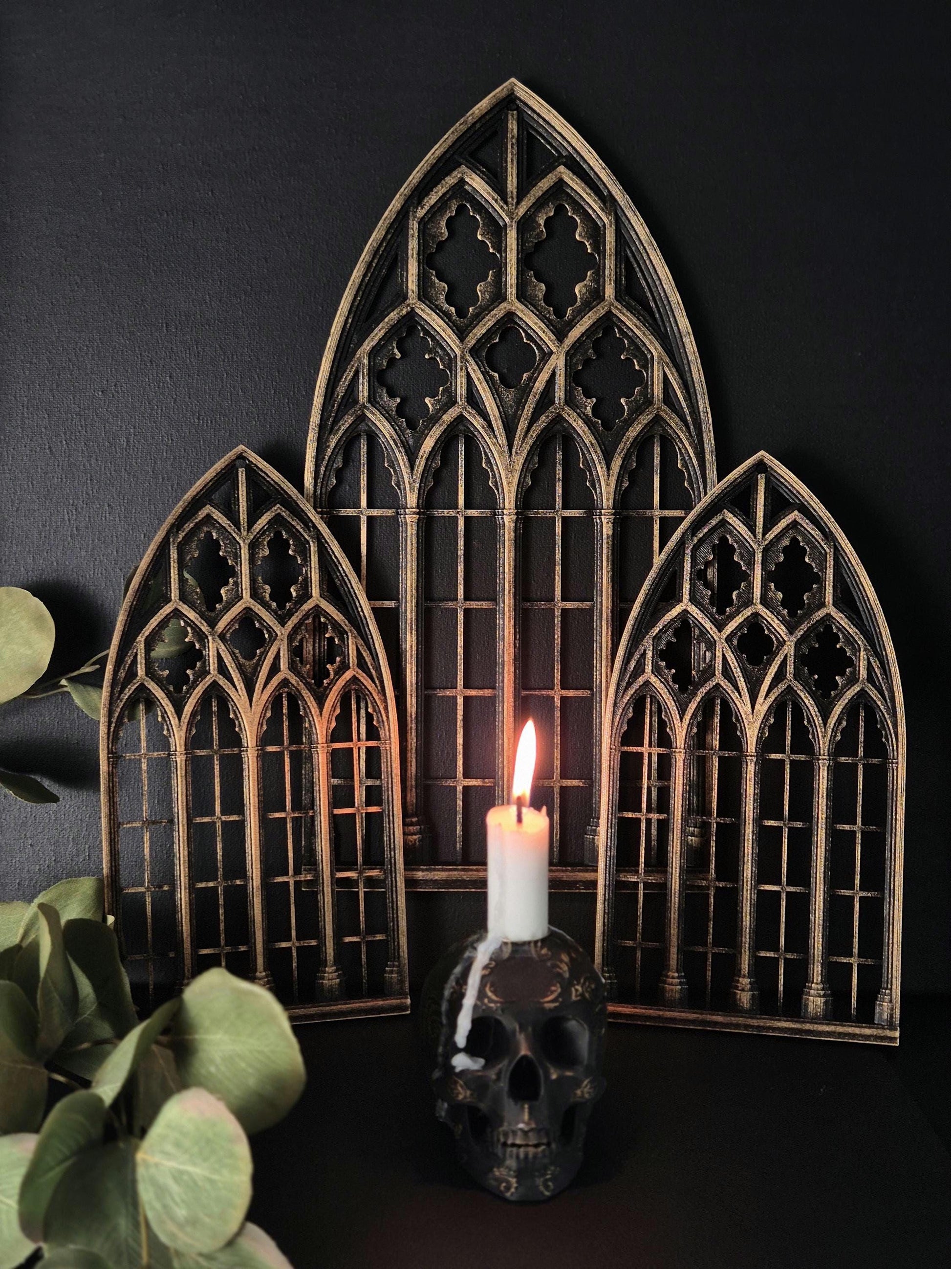 Gothic Window Hanging "Santa Lucia"