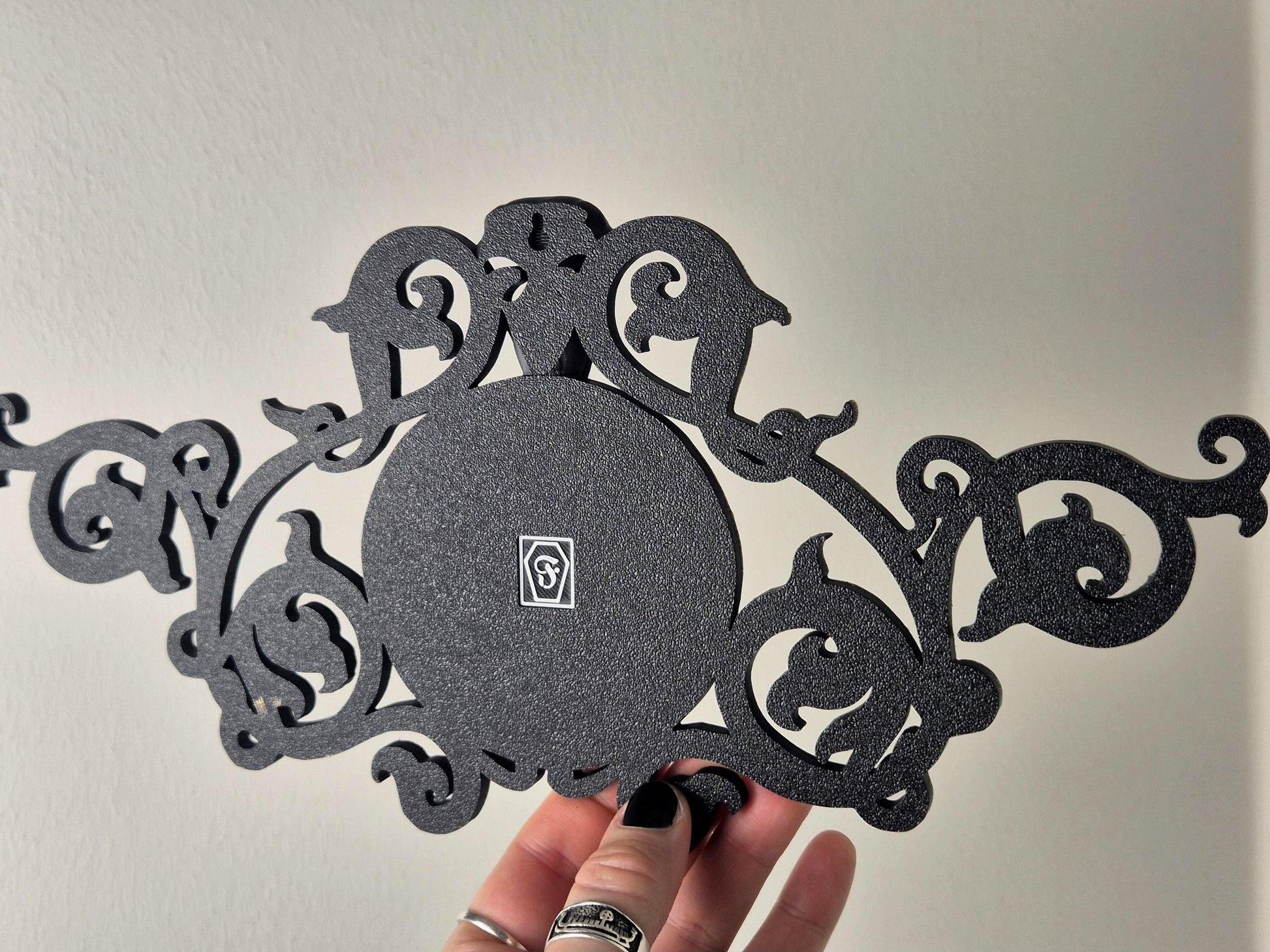 Gothic Quote Wall Decoration "The beautiful is always bizarre"