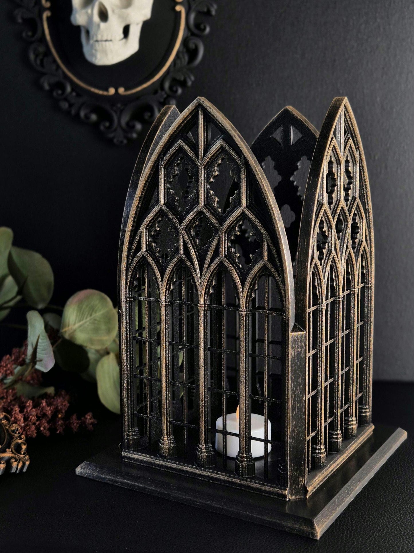 Gothic Window Lantern "Santa Lucia"