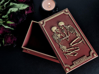 Tarot Card Box "Lovers"