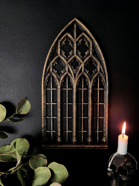 Gothic Window Hanging "Santa Lucia"