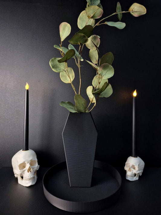 Coffin Vase for Dried Flowers