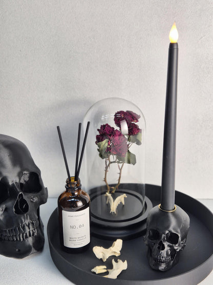 Skull Candlestick Holder "Morte"