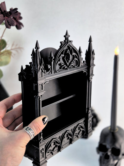 Wall or Free-Standing Shelf