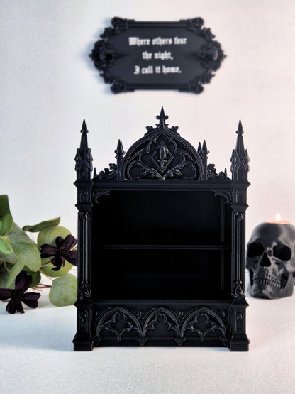 Wall or Free-Standing Shelf