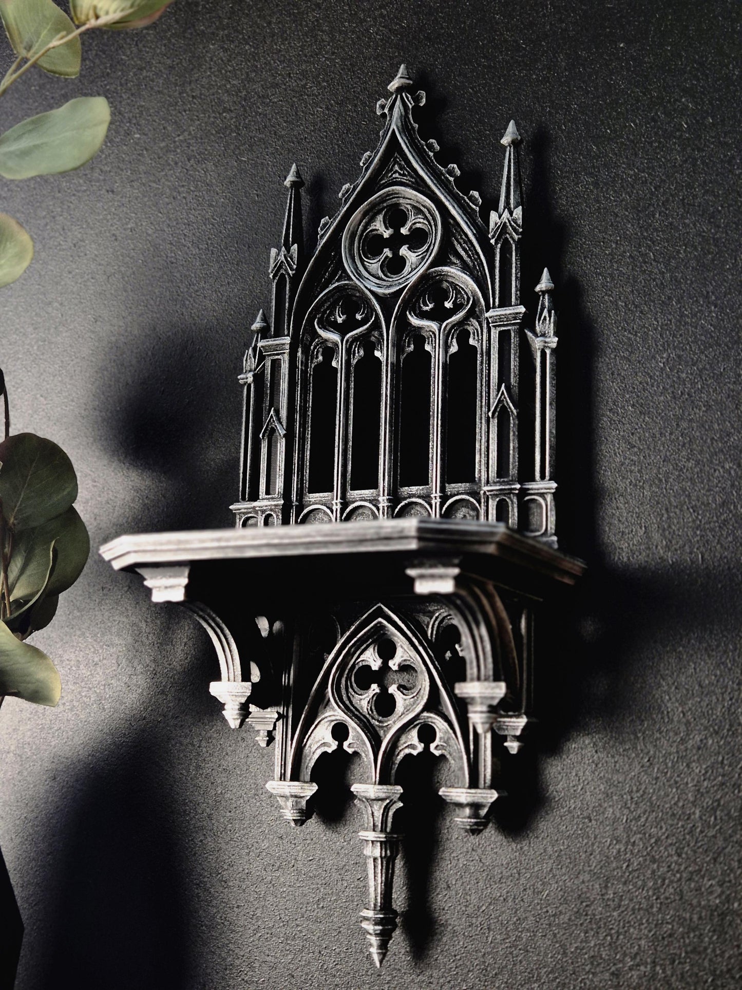 Gothic Cathedral Wall Shelf