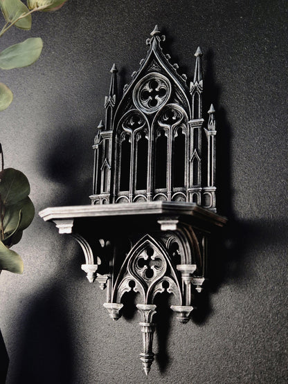 Gothic Cathedral Wall Shelf