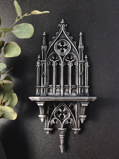 Gothic Cathedral Wall Shelf